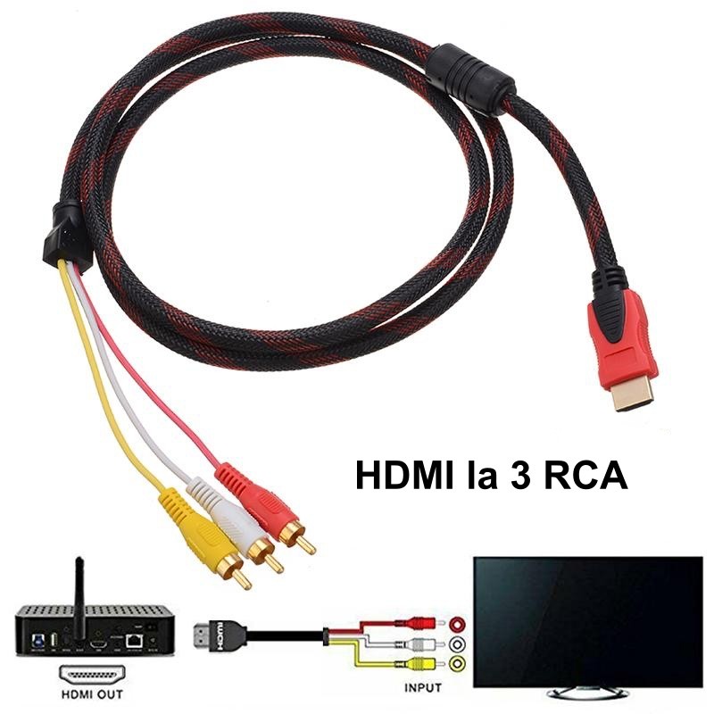 cablu adaptor hdmi rca